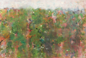 Biot, 1963. Gouache sur papier, 56 cm x 82 cm